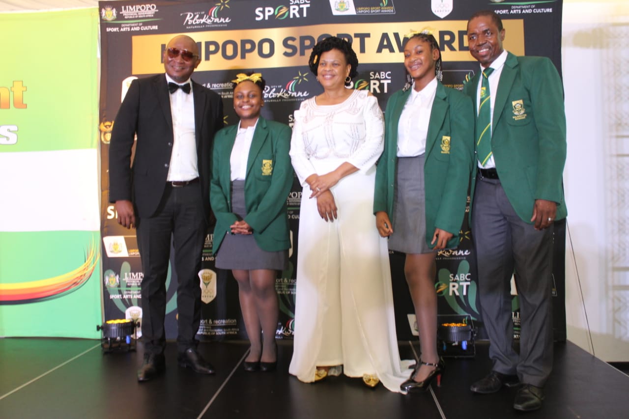 Limpopo Sport Men and Women honoured at the Annual  Provincial Sport and Recreation Awards held at The Ranch Hotel in Polokwane
